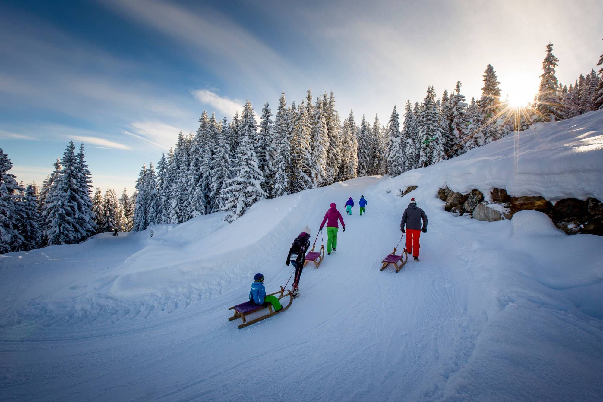 Rodelstrecken in Filzmoos, Pongau © Filzmoos Tourismus